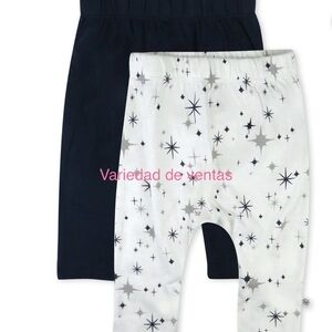Star Print Baby Leggings Set